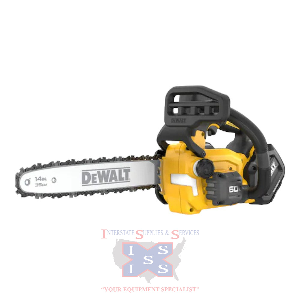 DeWalt 60V MAX* 14 In. Top Handle Chainsaw (Tool only)