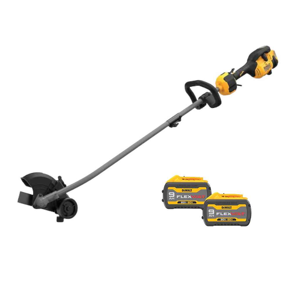 DeWalt 60V MAX 7.5" Brushless Attachment Capable Edger w/ 2 Batteries (Charger Not Included)