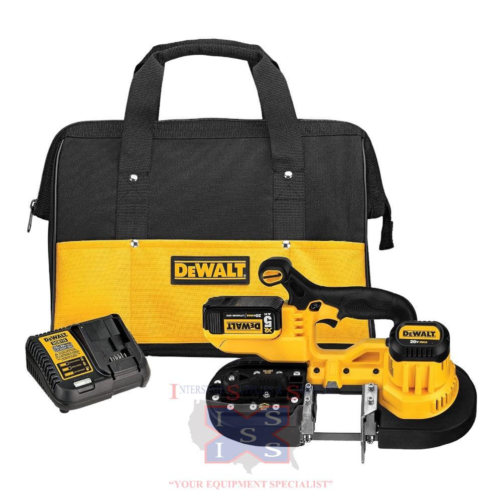 DeWalt 20V MAX Portable Band Saw Kit.