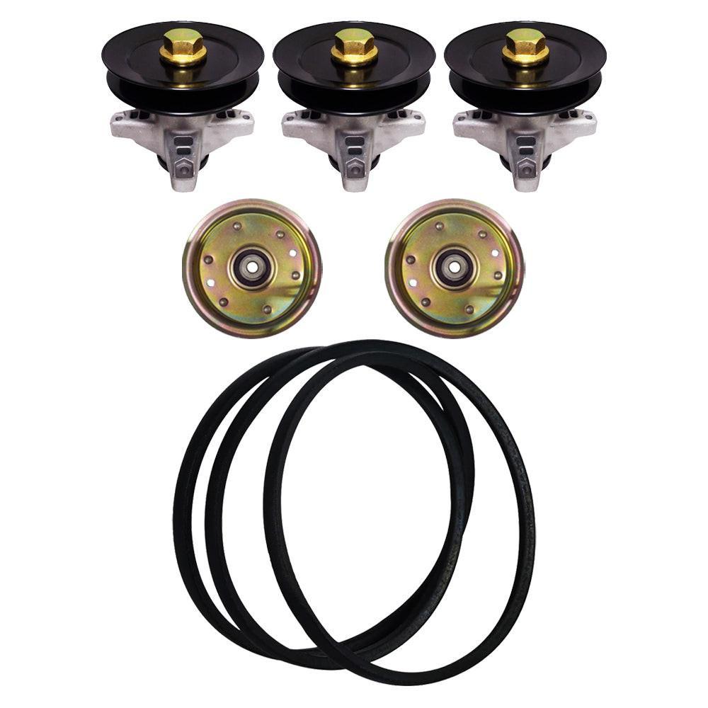 Spindle w/ Pulley & Belt For Cub Cadet SLT1554 54" 918-04129B 285-842 753-08171