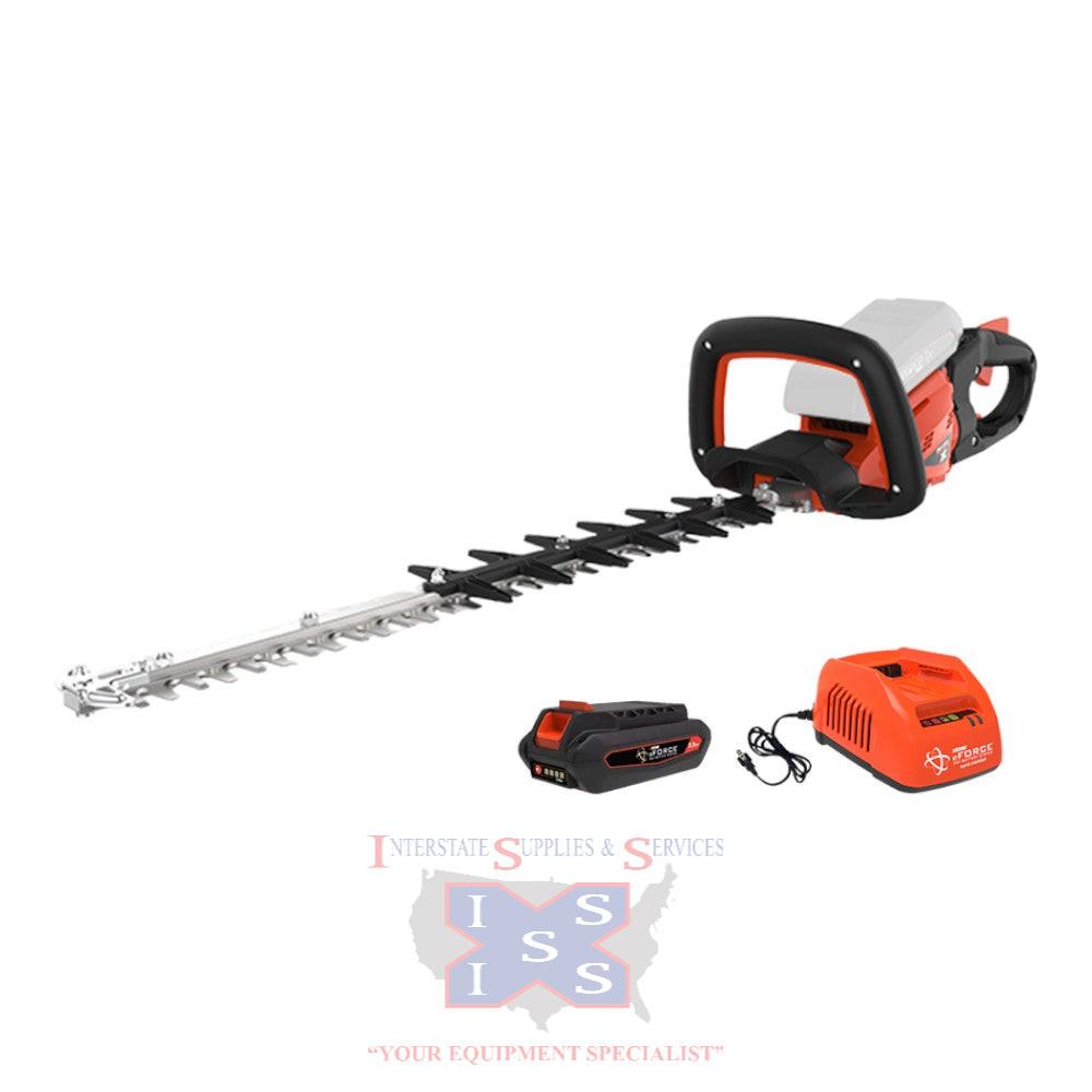 Echo Eforce 56V X-Series 22" Double-Sided Hedge Trimmer Kit.