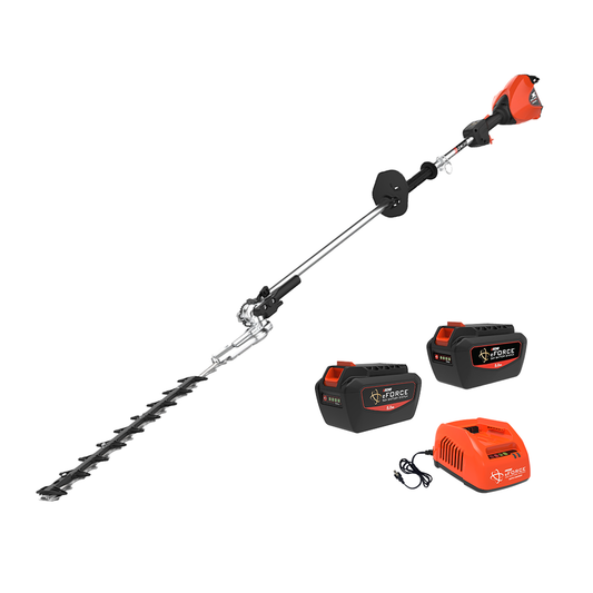 Echo 56V X-Series 21" Articulating Shafted Hedge Trimmer Kit + FREE Extra Battery