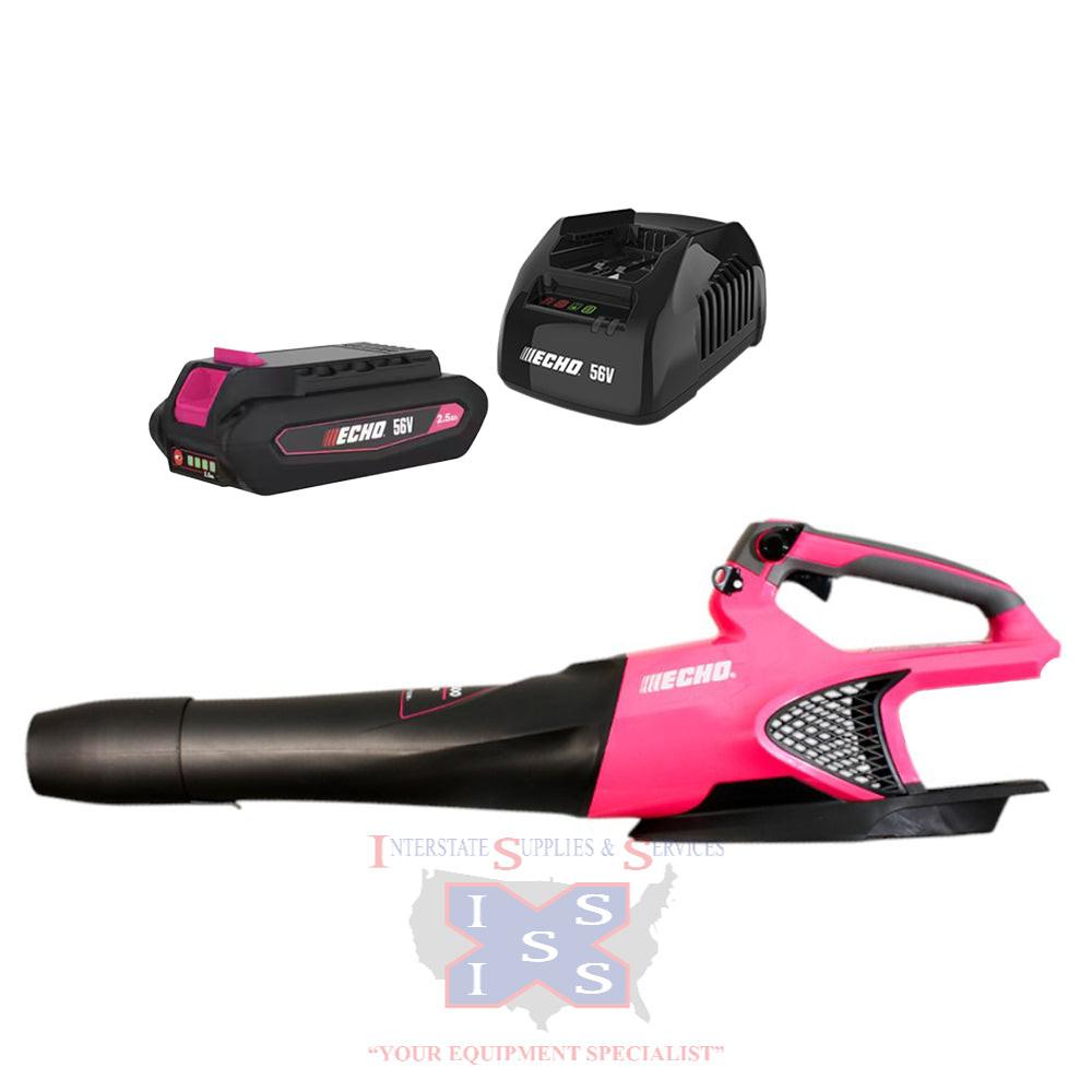 Echo Limited Edition 56V PINK Leaf Blower Kit.