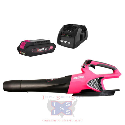 Echo Limited Edition 56V PINK Leaf Blower Kit.