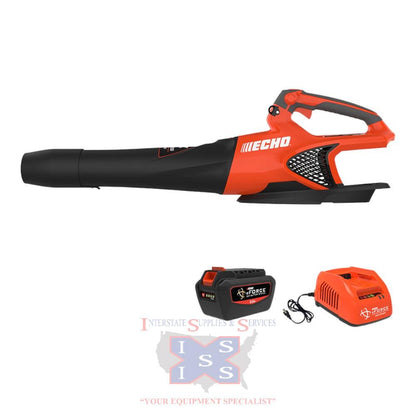 Echo Eforce 56V Battery Powered Handheld Leaf Blower Hand-Held Blower Kit (Rapid Charger).
