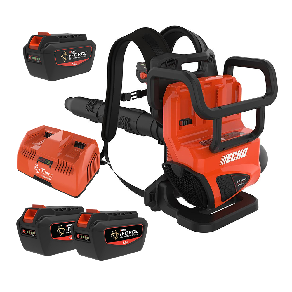 Echo 56V Battery Powered Backpack Blower Kit + FREE Extra Battery