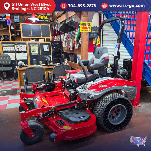 Exmark 60" Lazer Z X-Series Mower with Set of Tractus Tires