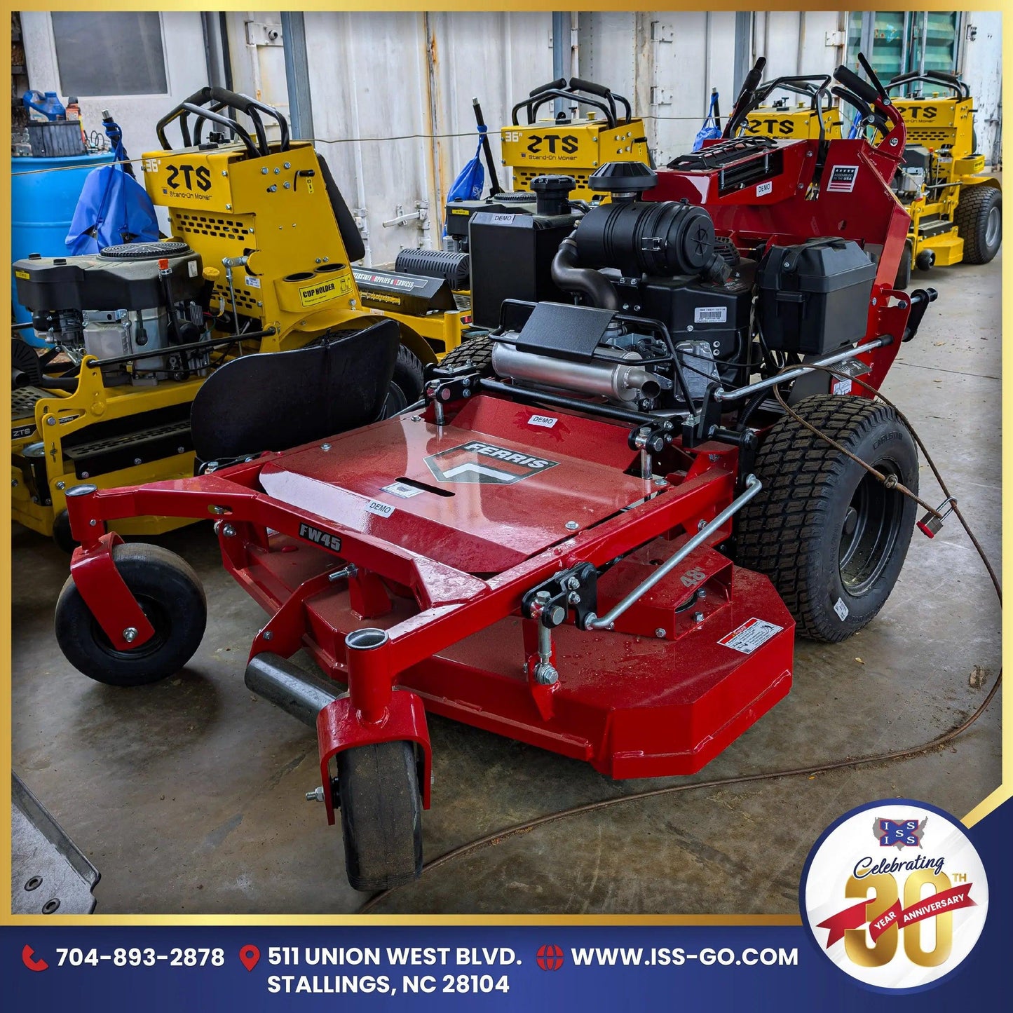 Ferris FW45 48" Walk-Behind Mower - 20.5HP Kawasaki.