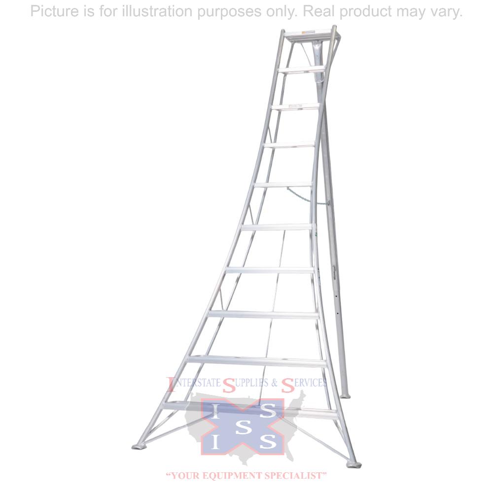 10' Tripod Orchard Aluminium Ladder