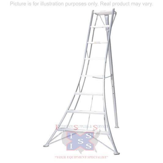 8' Tripod Orchard Aluminium Ladder