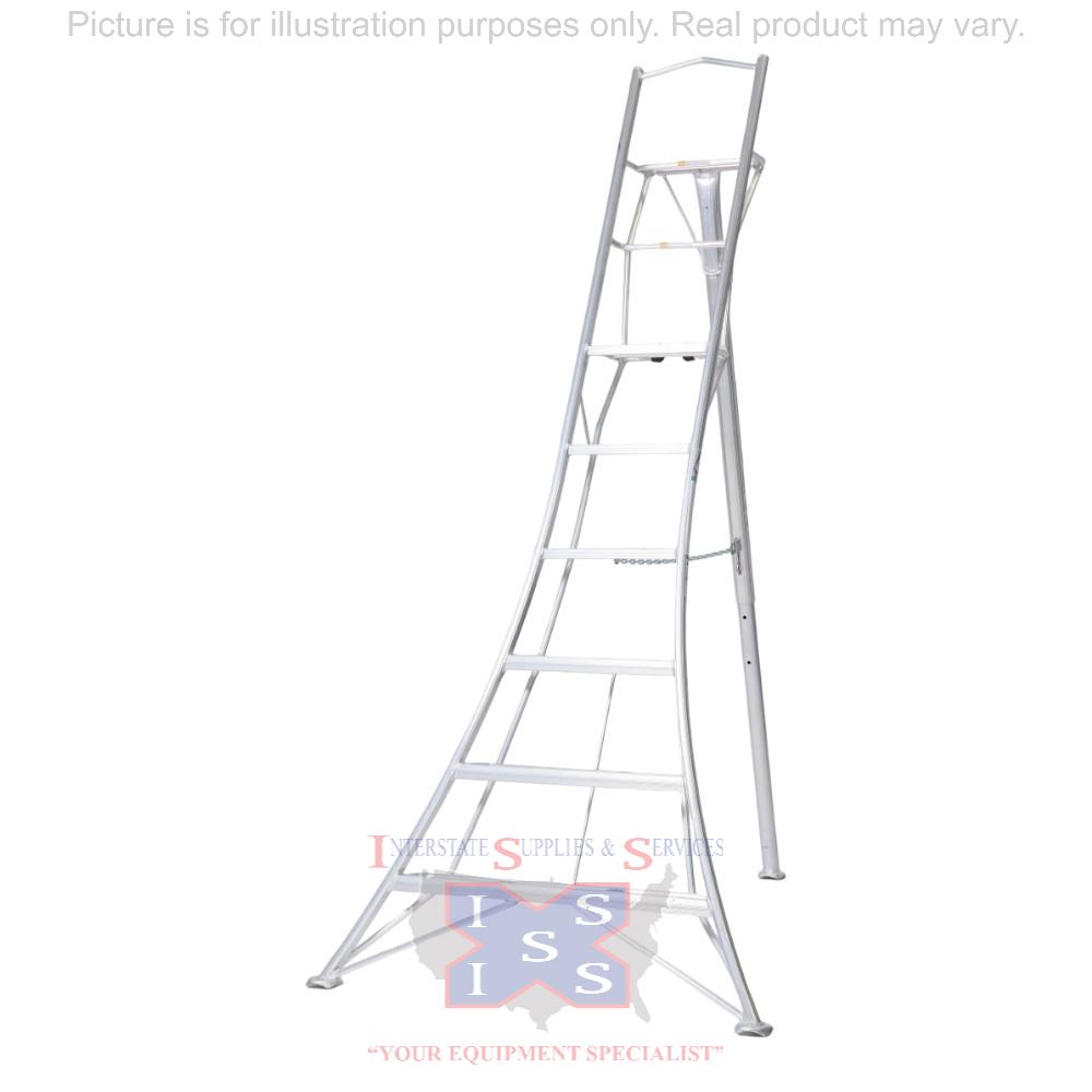 10' Tripod Platform Orchard Aluminium Ladder