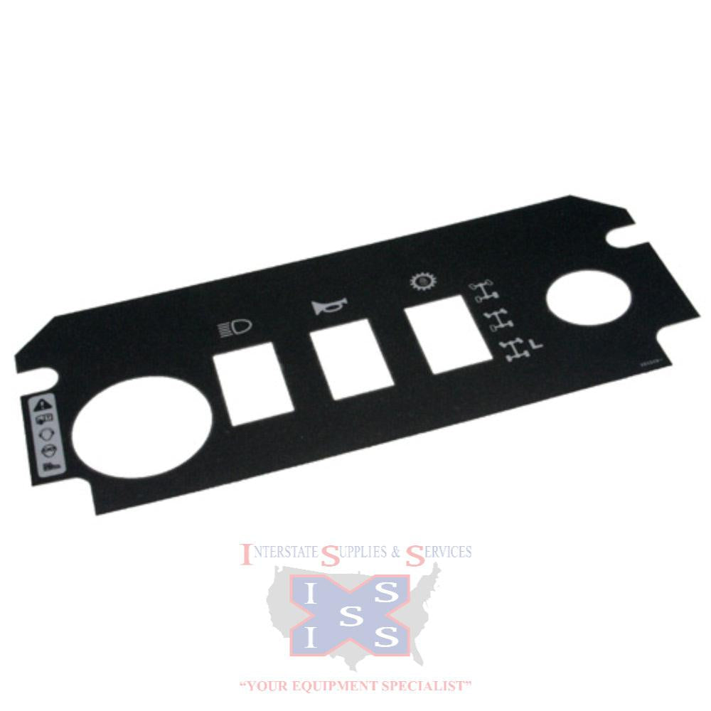 Hustler Turf Decal Control Pan 202208