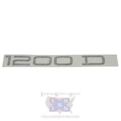 Hustler Turf Decal 1200 D 202213