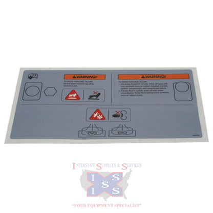 Hustler Turf Decal Hot / Hand / 202216