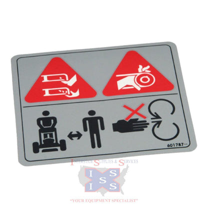 Hustler Turf Decal Trimstar 601787