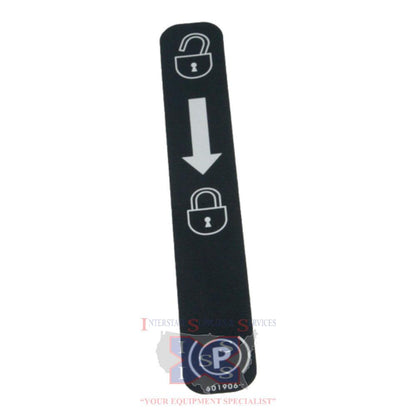 Hustler Turf Decal Park Brake 601906