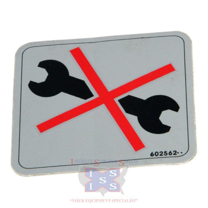 Hustler Turf Decal No Service 602562