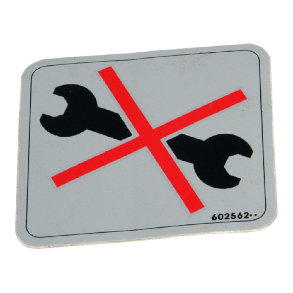Hustler Turf Decal No Service 602562