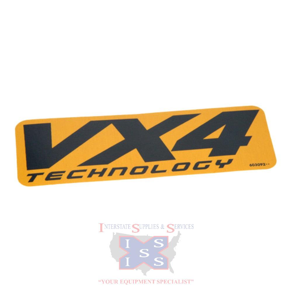 Hustler Turf Decal Vx4 Technol 603092