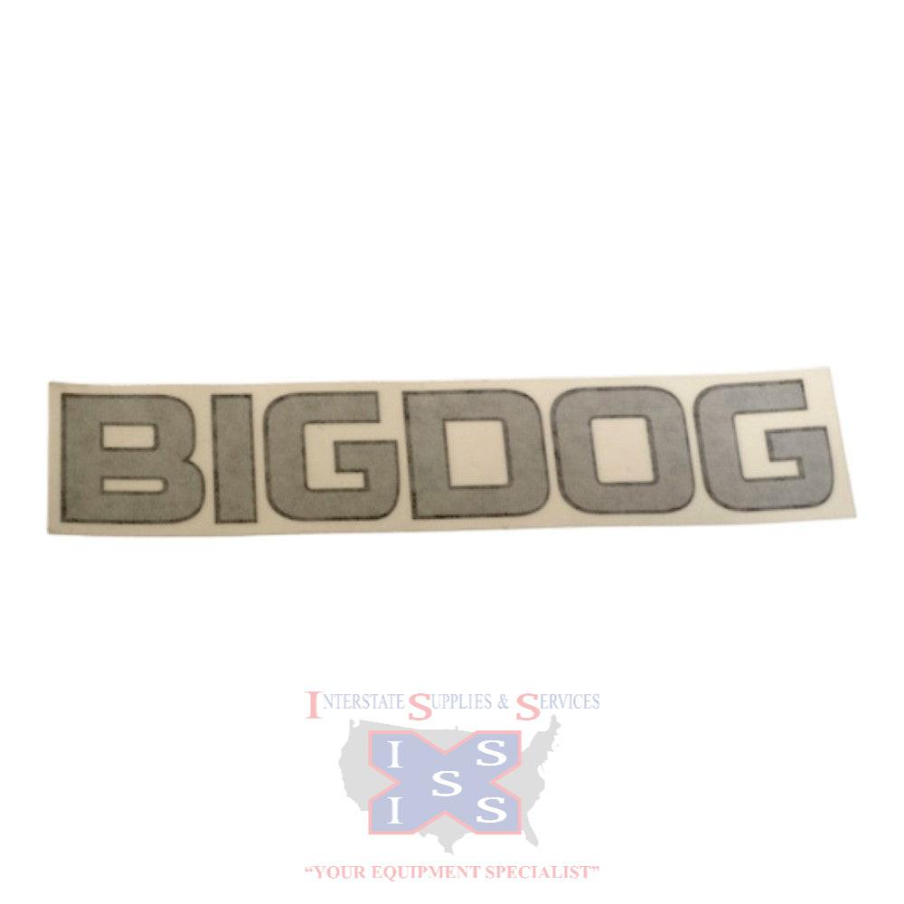 Hustler Turf Decal Bumper 605073