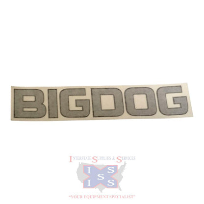 Hustler Turf Decal Bumper 605073