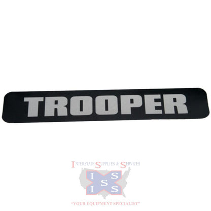 Hustler Turf Decal Trooper 606451