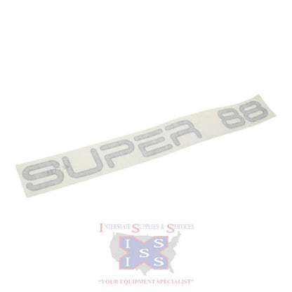 Hustler Turf Decal Super 88 Id 607736