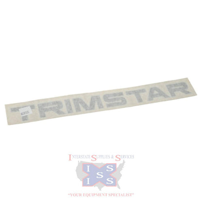 Hustler Turf Decal Trimstar 608105