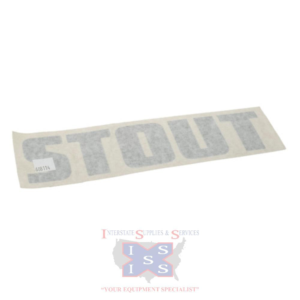 Hustler Turf Decal Stout 608114