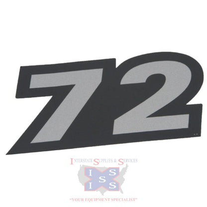 Hustler Turf Decal 72 Deck Id 786285