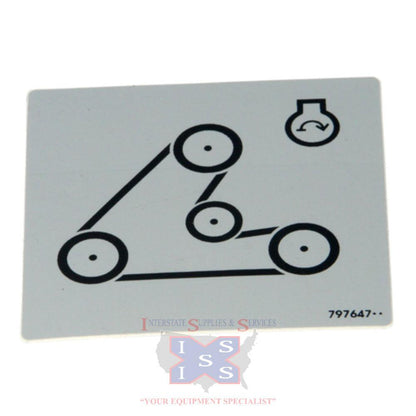 Hustler Turf Decal Tsh Izt Bel 797647