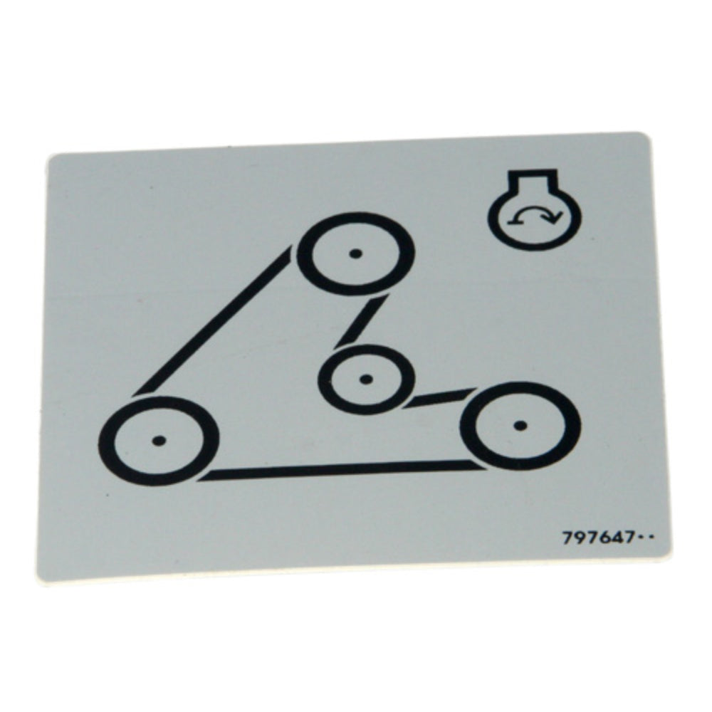 Hustler Turf Decal Tsh Izt Bel 797647