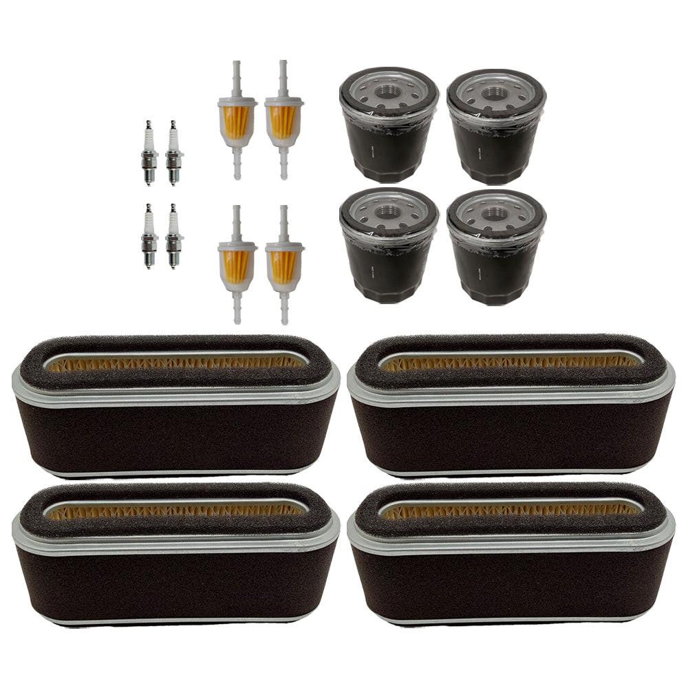 4PK Maintenance Tune Up Kit For John Deere GX70 GX75 SRX75 Fits AM101191