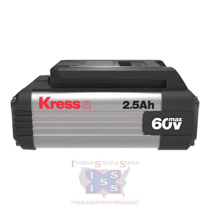 Kress 60V 2.5Ah Lithium-Ion Battery.