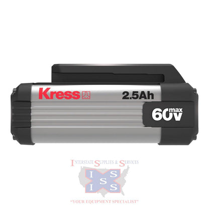 Kress 60V 2.5Ah Lithium-Ion Battery.