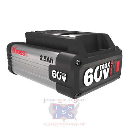 Kress 60V 2.5Ah Lithium-Ion Battery.