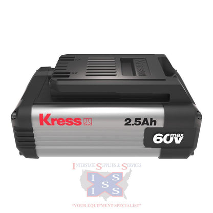 Kress 60V 2.5Ah Lithium-Ion Battery.