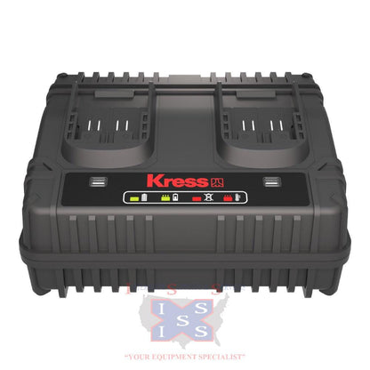 Kress 15A Battery Charger (Dual Port).