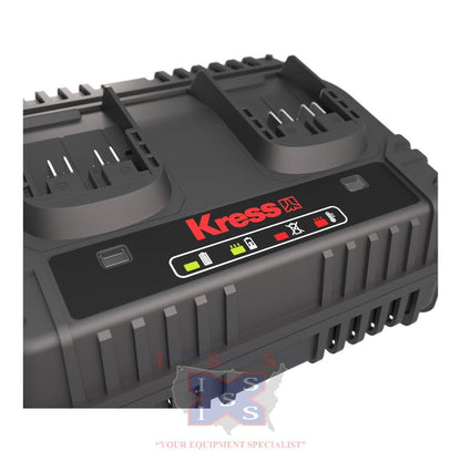 Kress 15A Battery Charger (Dual Port).