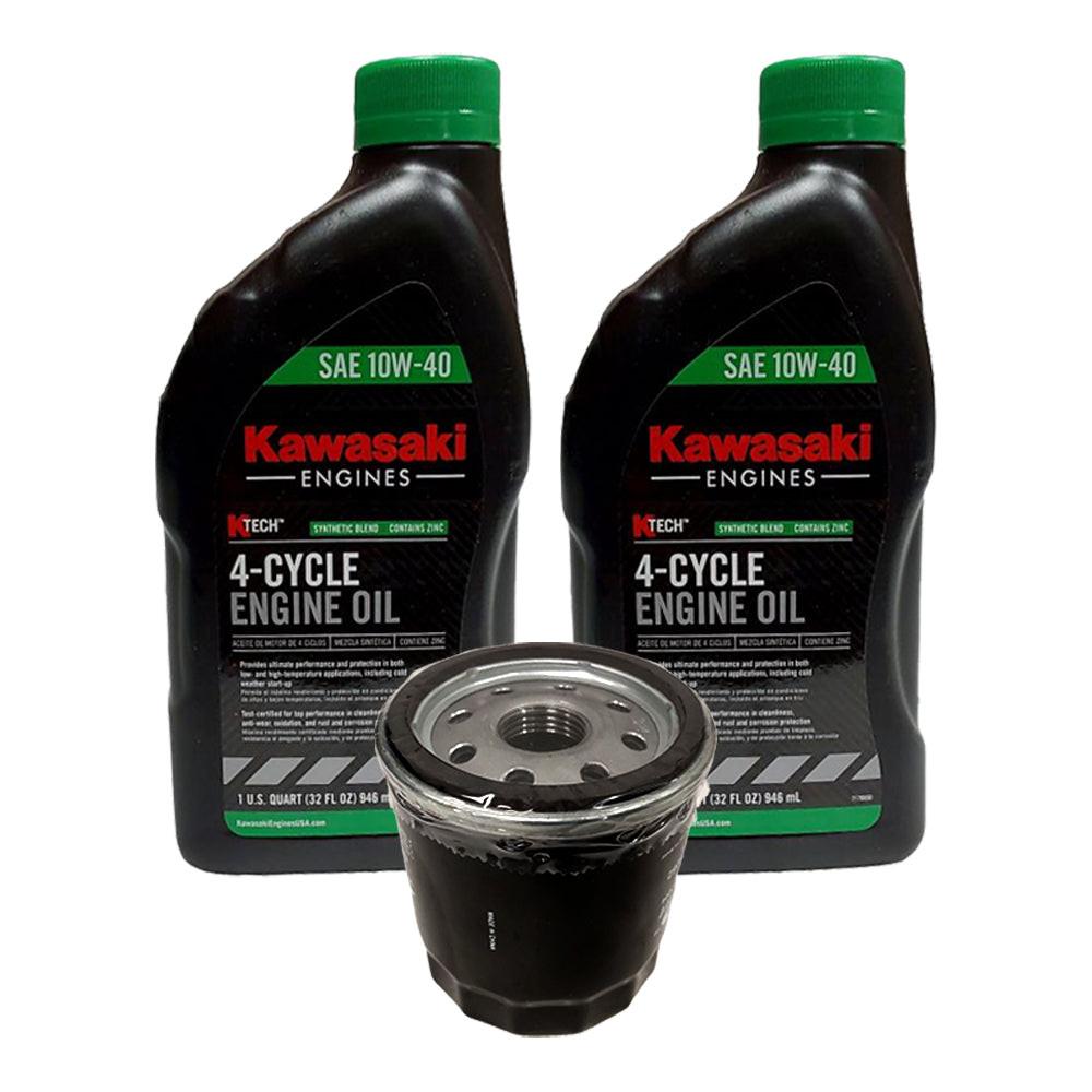 Proven Part Oil Change Kit 49065-0724 Oil Filter 2 99969-6296 10W40 Quarts