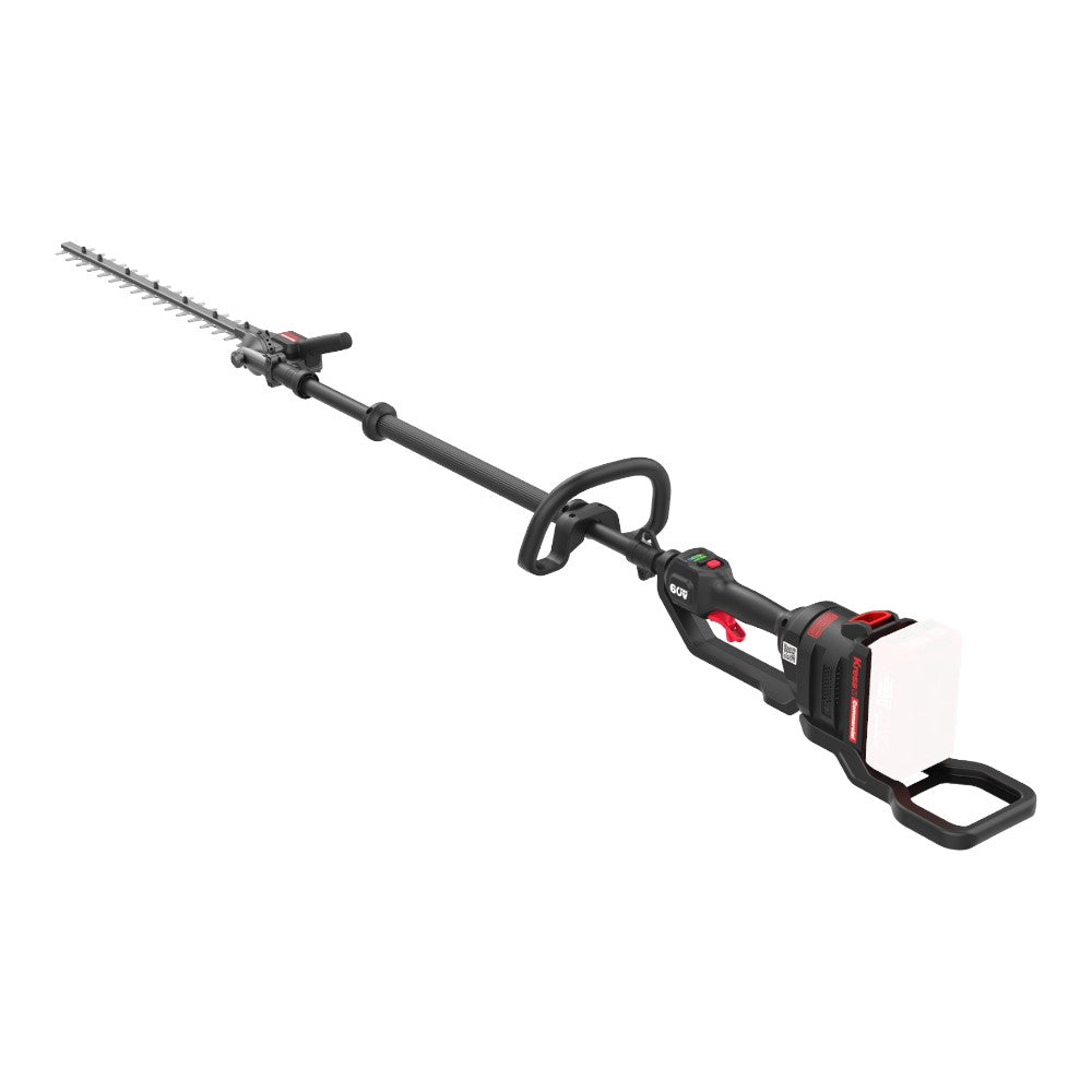 Kress Commercial 60V 55cm/22-inch Short Shaft Articulating (145°) Pole Hedge Trimmer (Tool Only)