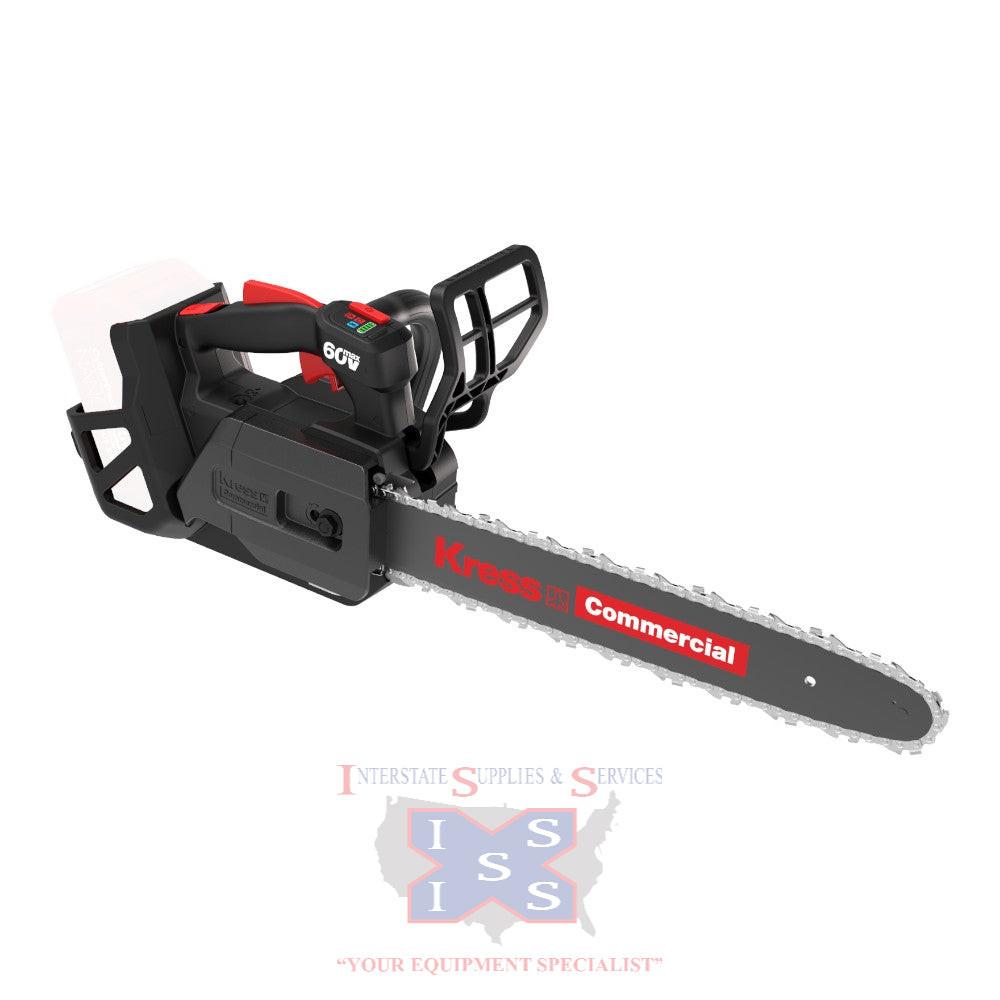 Kress Commercial 60V 35cm/14-inch Top Handle Chainsaw (Tool Only).