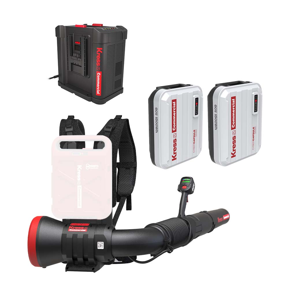Kress Commercial 60V Cordless Backpack Blower Special Bundle