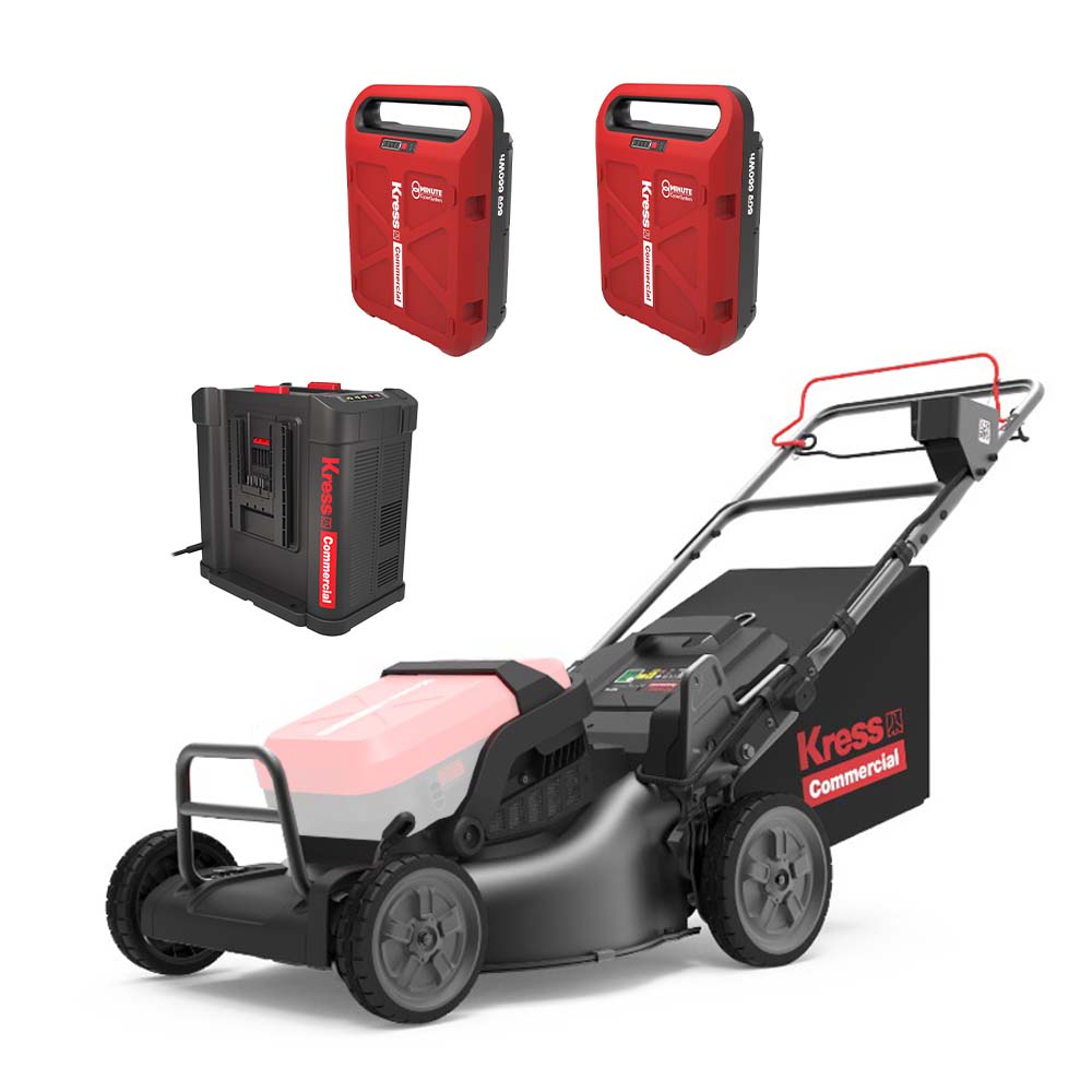Kress Commercial 60V 21-inch Self-Propelled Mower Special Bundle
