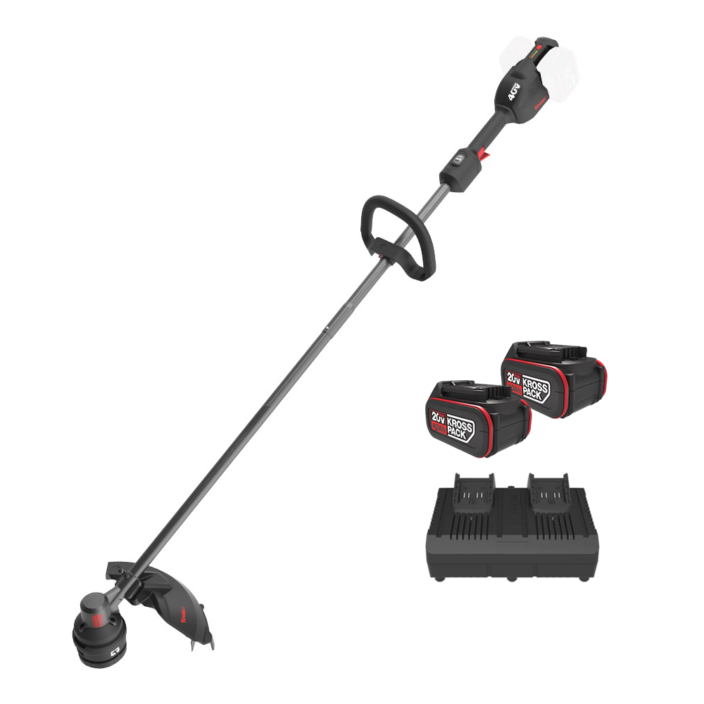 Kress 40V 15-inch Brushless String Trimmer Kit