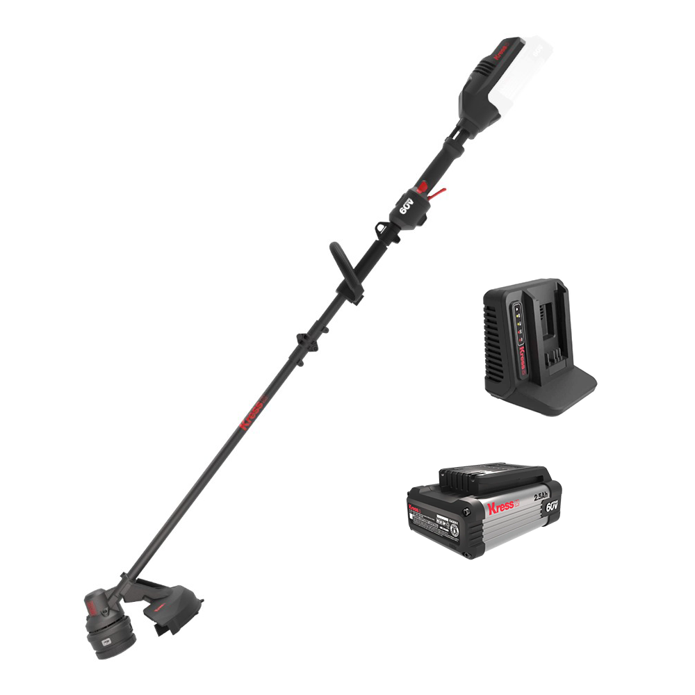Kress 60V 16-inch Brushless Line Trimmer Kit