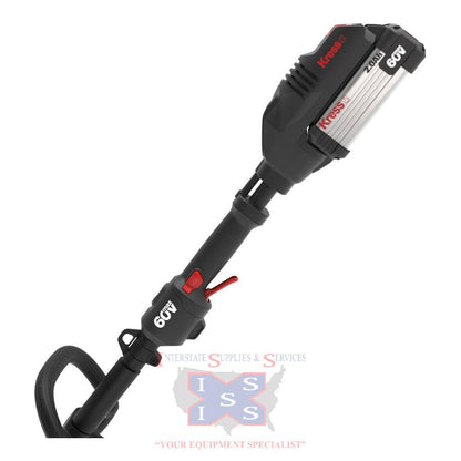 Kress 60V 16-inch Brushless Line Trimmer Kit.