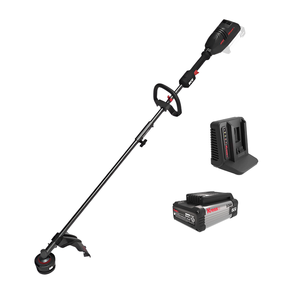 Kress 60V 16-inch Attachment Capable Line Trimmer Kit