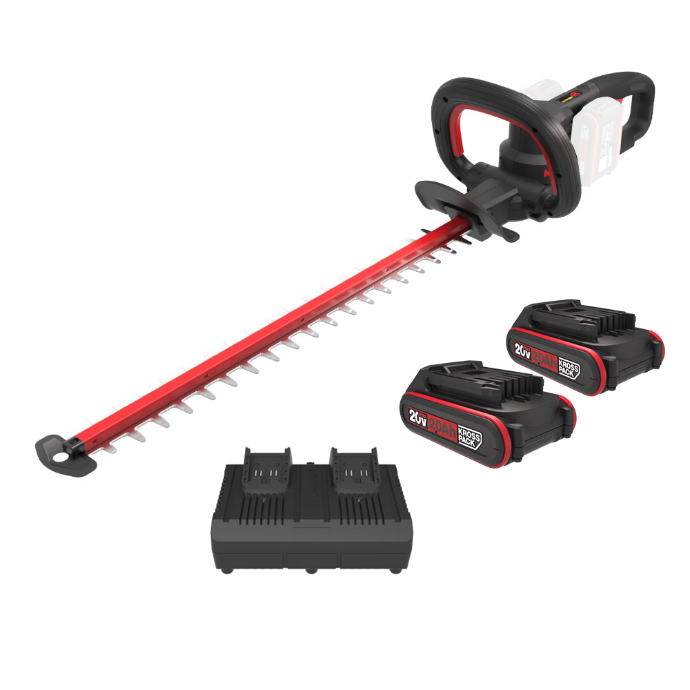 Kress 40V 24-inch Brushless Hedge Trimmer Kit