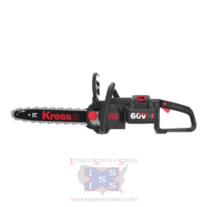 Kress 60V 16-inch Brushless Chainsaw Kit.